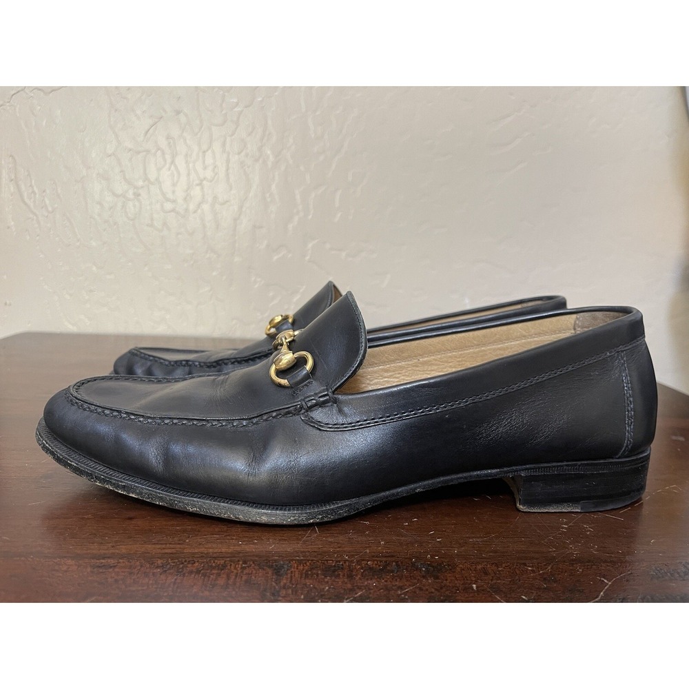 MORESCHI Black Loafers Slip-On Classic Shoes Size 11